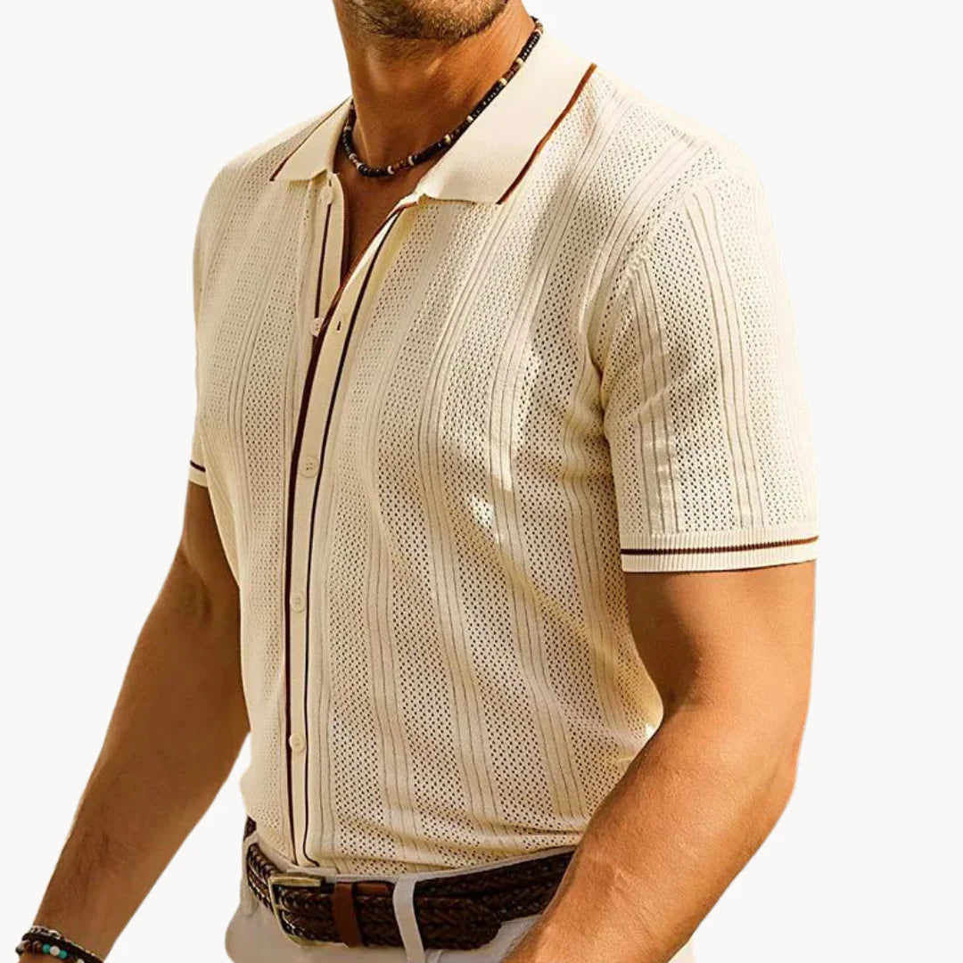 CAMISA POLO - MANGA CORTA TRANSPIRABLE