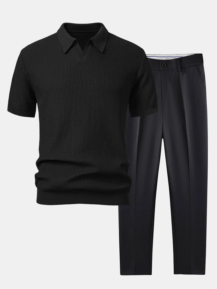 Conjunto de Malha Lucca - Duo de Malha Confortável e Elegante