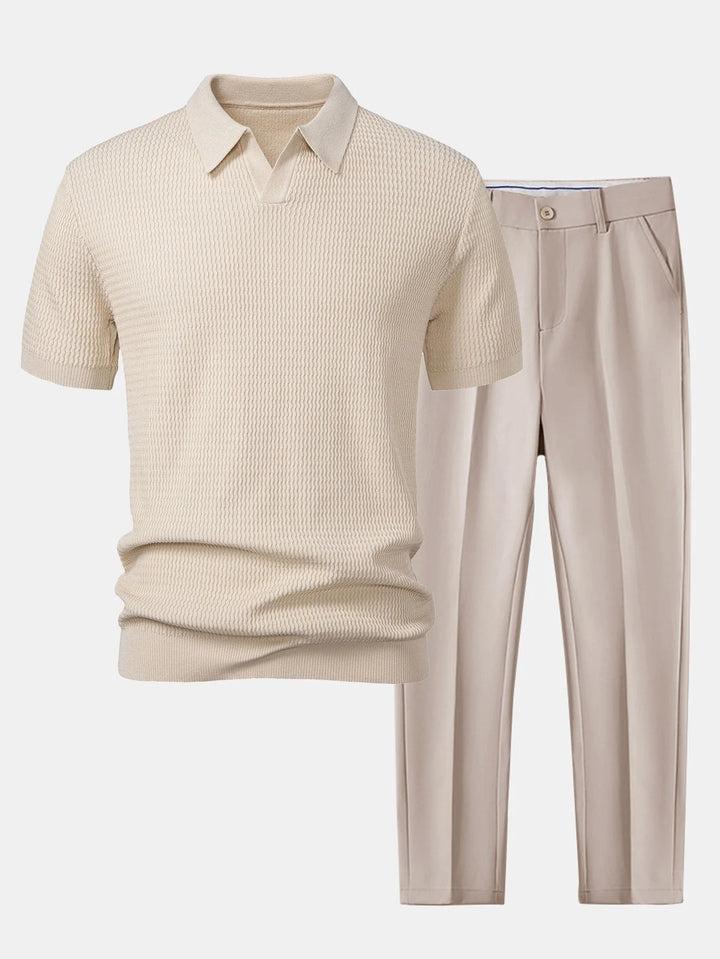 Conjunto de Malha Lucca - Duo de Malha Confortável e Elegante