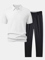 Conjunto de Punto LUCCA - Dúo de Prendas de Punto Cómodo y Chic