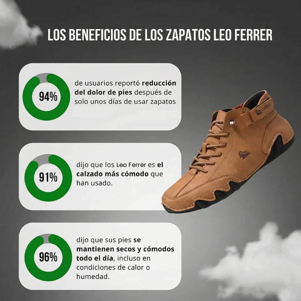 Andrés | zapatos ortopédicos impermeables y transpirables