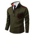 Pullover de punto - con cuello y bolsillo