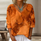 - TOP LINO ESTAMPADO MÁRMOL VINTAGE