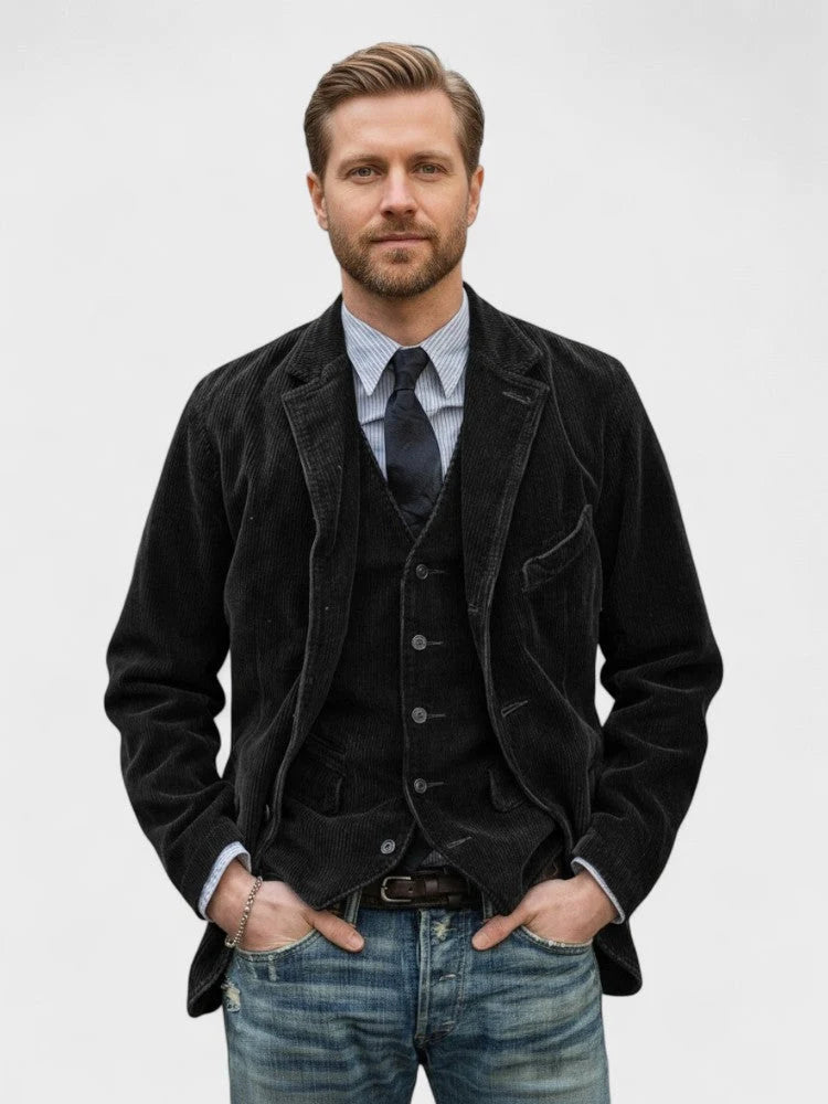 Radek™ | Vintage Style Jacket & Vest