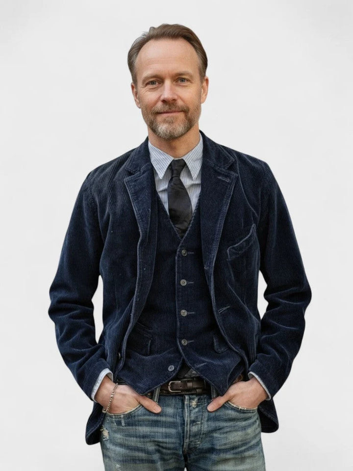 Radek™ | Vintage Style Jacket & Vest