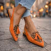Lorena | Mules Planas Bicolores