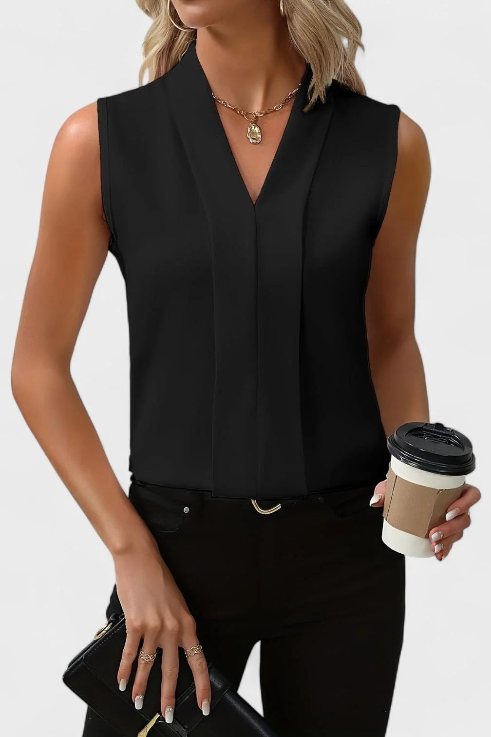 Rosa | Top De Escote En V