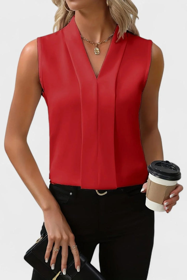 Rosa | Top De Escote En V