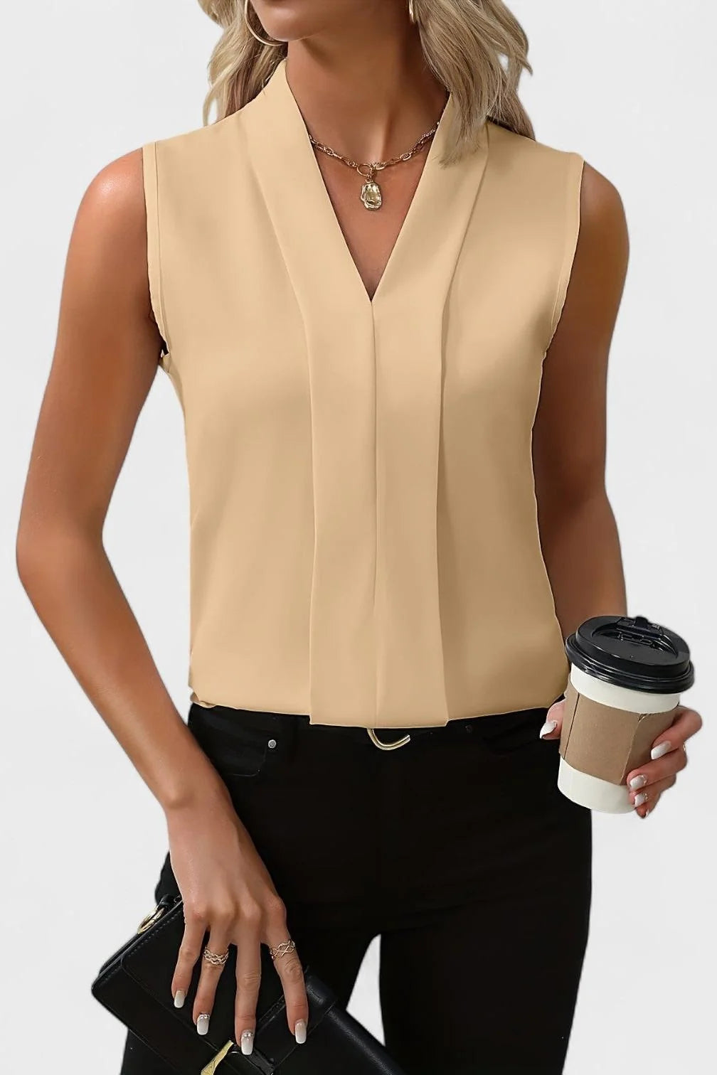 Rosa | Top De Escote En V