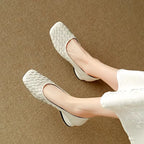 MARCELLE - ZAPATOS PLANOS DE CUERO