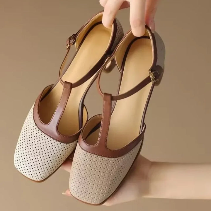 Catarina | Sapatos Ortopédicos De Salto Médio