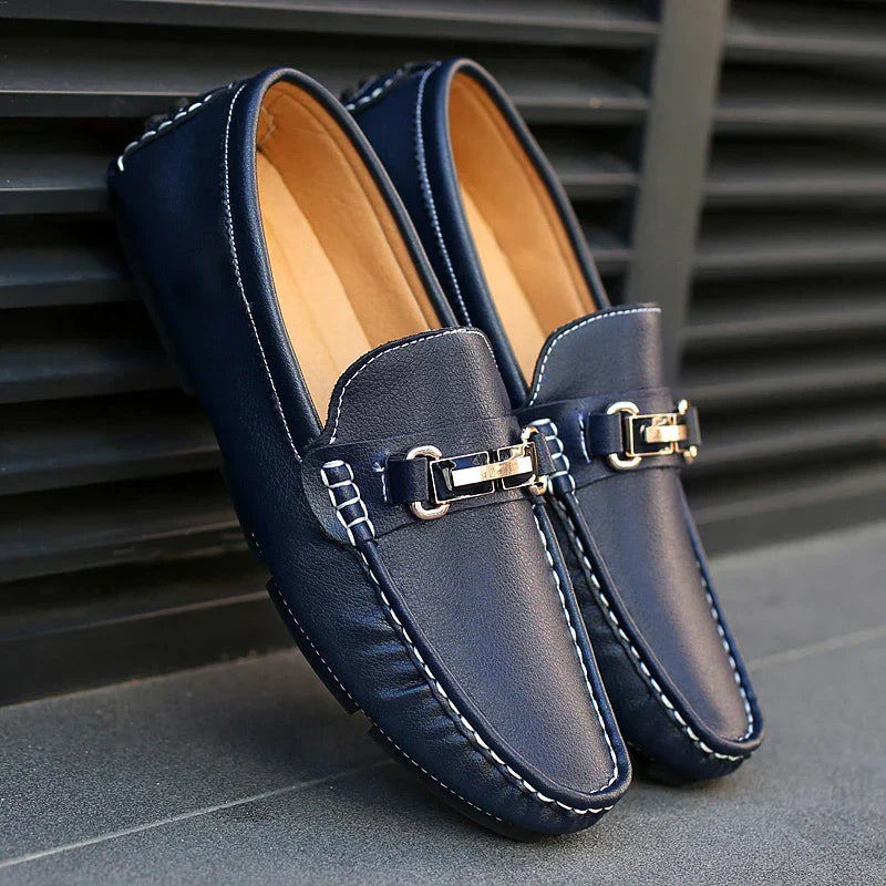 Mocassins De Pele Genuína
