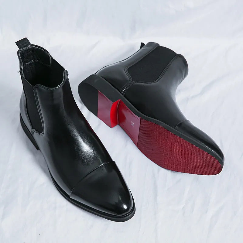 Hugo - Botas Chelsea de Cuero para Hombre