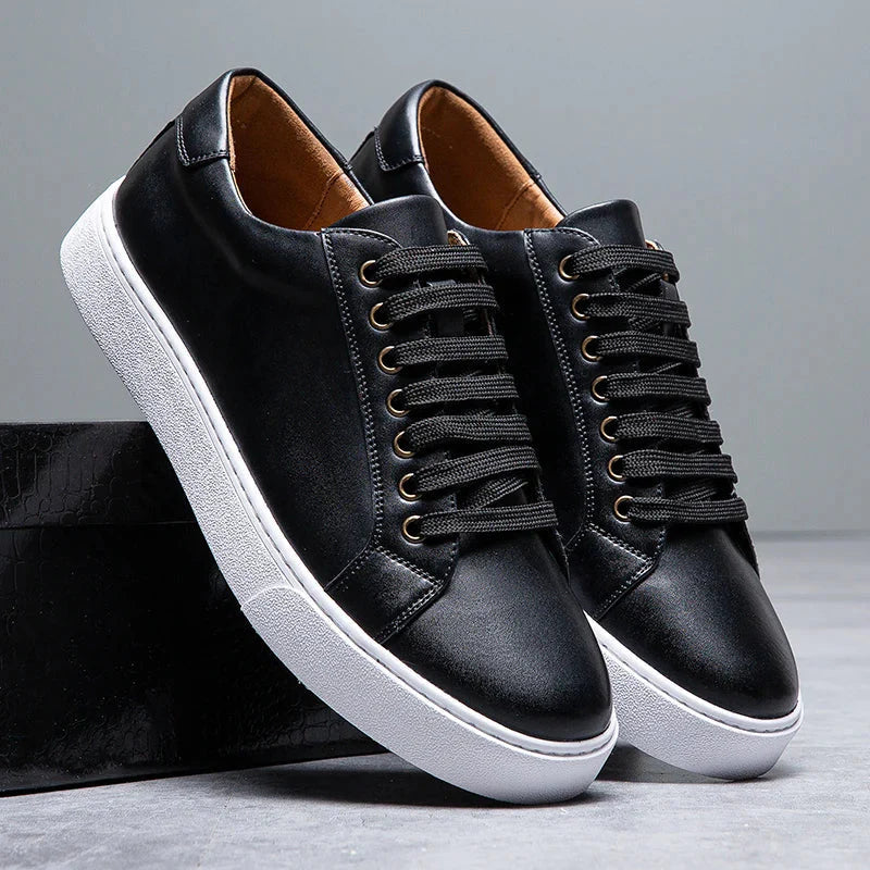 Gonçalo - Zapatillas de Cuero Italiano