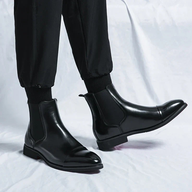 Hugo - Botas Chelsea de Cuero para Hombre
