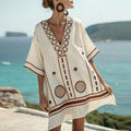 Vestido de playa floral elegante para días calurosos