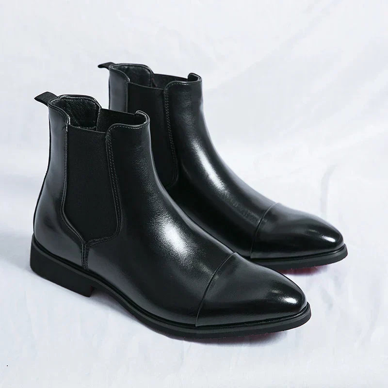 Hugo - Botas Chelsea de Cuero para Hombre