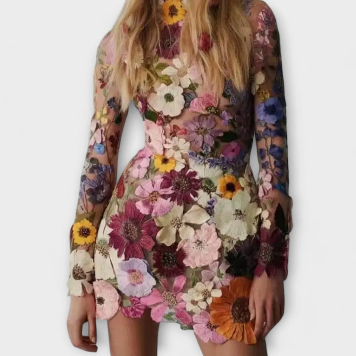 Dolores - Vestido Com Padrão Floral