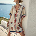 Vestido de playa floral ligero para el verano