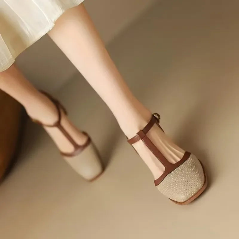 Catarina | Sapatos Ortopédicos De Salto Médio