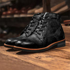 Caio - Botas Retro Punta Redonda
