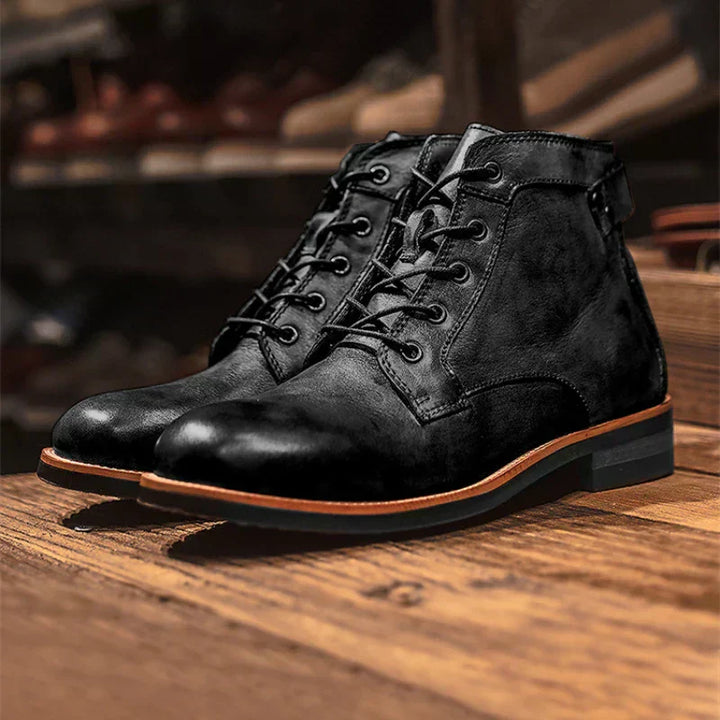 Caio - Botas Retro Biqueira Redonda