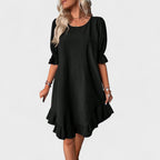 Sassa - vestido casual con volantes