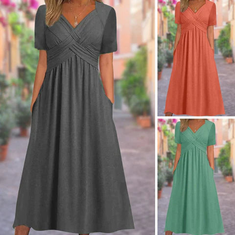 Ceola™ - Vestido Elegante Con Efecto Adelgazante