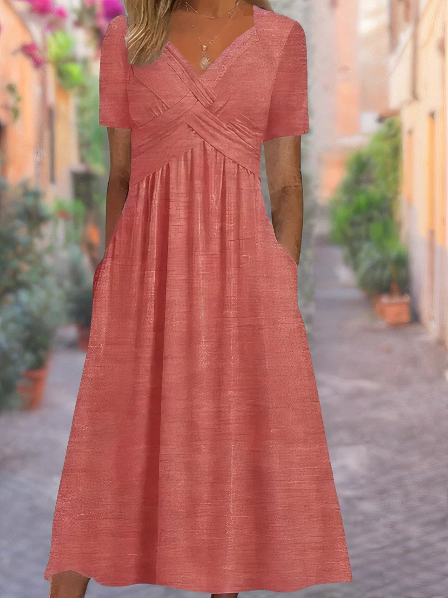 Ceola™ - Vestido Elegante Con Efecto Adelgazante