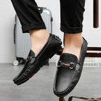 Mocasines de piel auténtica