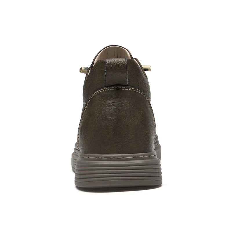 Zenon - Zapatillas Casuales De Cuero Vegano