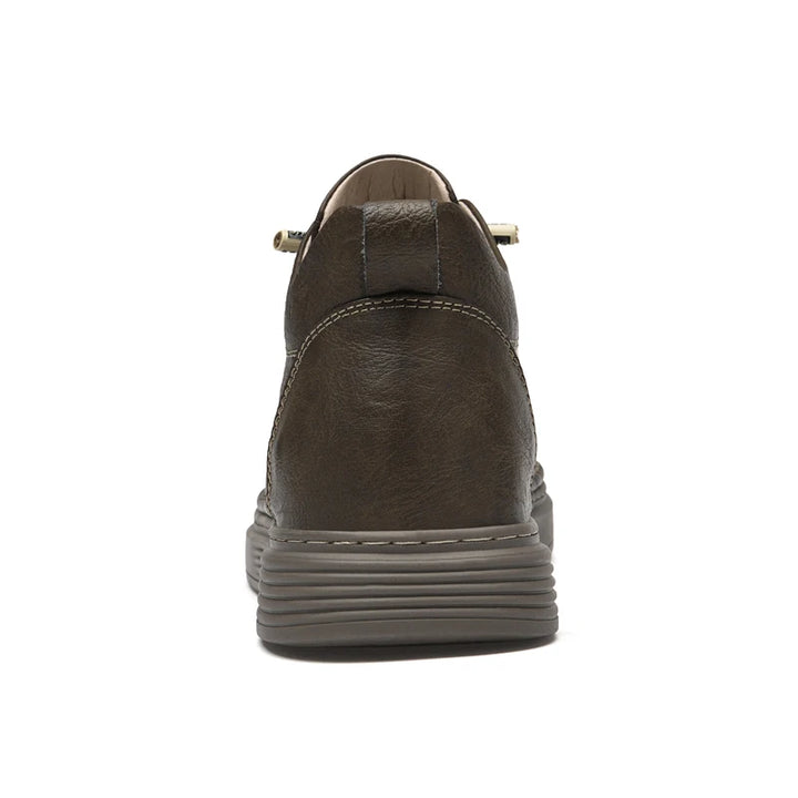 Zenon - Zapatillas Casuales De Cuero Vegano