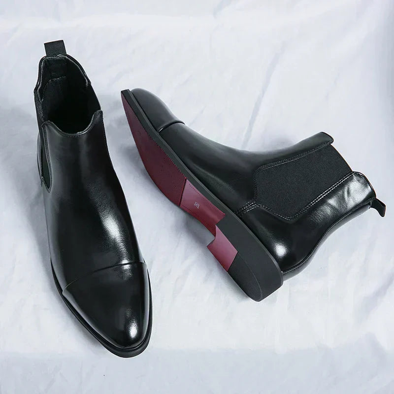 Hugo - Botas Chelsea de Cuero para Hombre