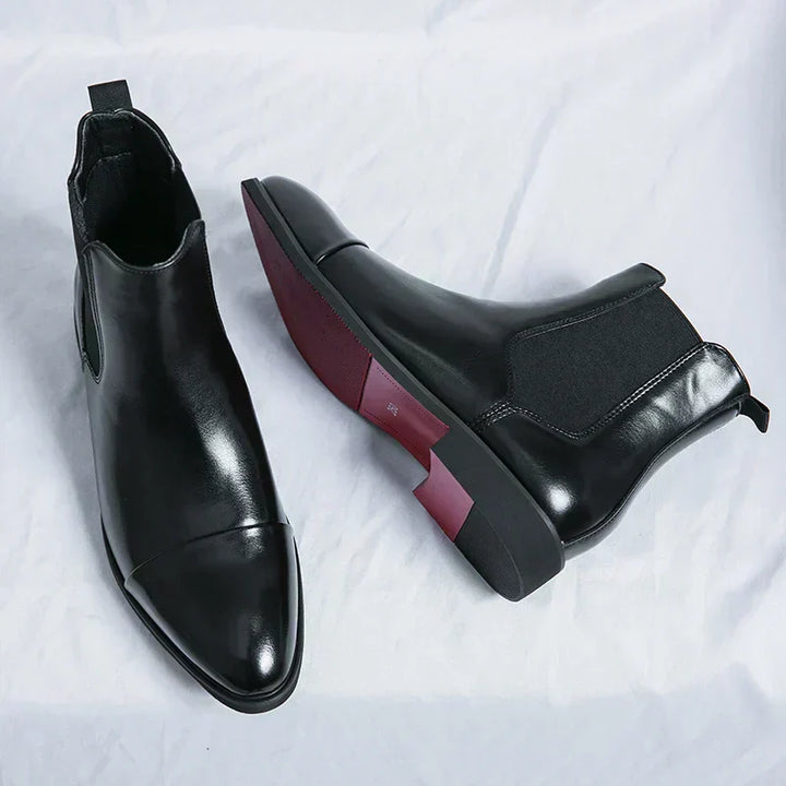 Hugo - Botas Chelsea de Couro para Homem