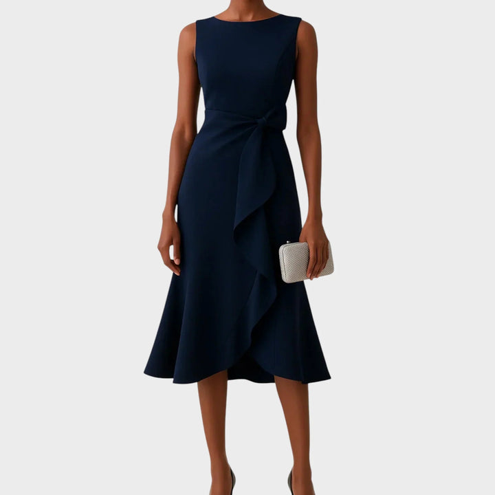 Antonia | Vestido De Noche Sofisticado Con Detalle De Lazo