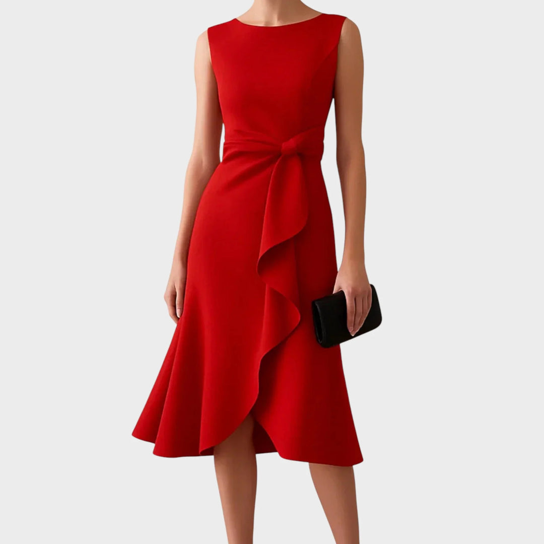 Antonia | Vestido De Noche Sofisticado Con Detalle De Lazo