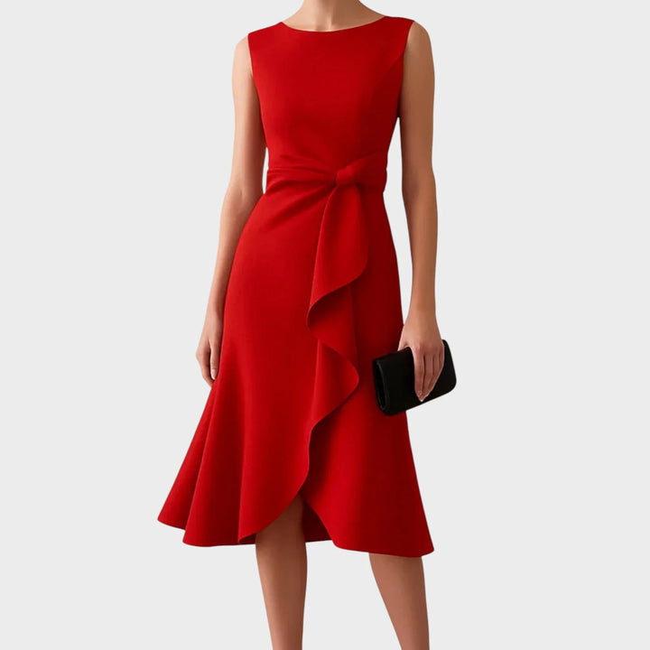 Antonia | Vestido De Noche Sofisticado Con Detalle De Lazo