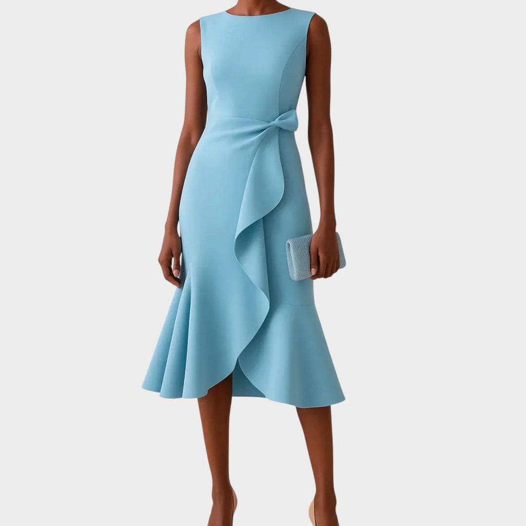 Antonia | Vestido De Noche Sofisticado Con Detalle De Lazo