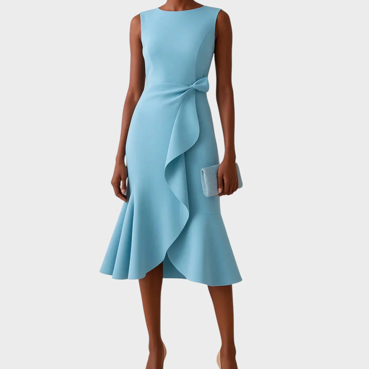Antonia | Vestido De Noche Sofisticado Con Detalle De Lazo
