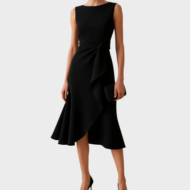 Antonia | Vestido De Noche Sofisticado Con Detalle De Lazo
