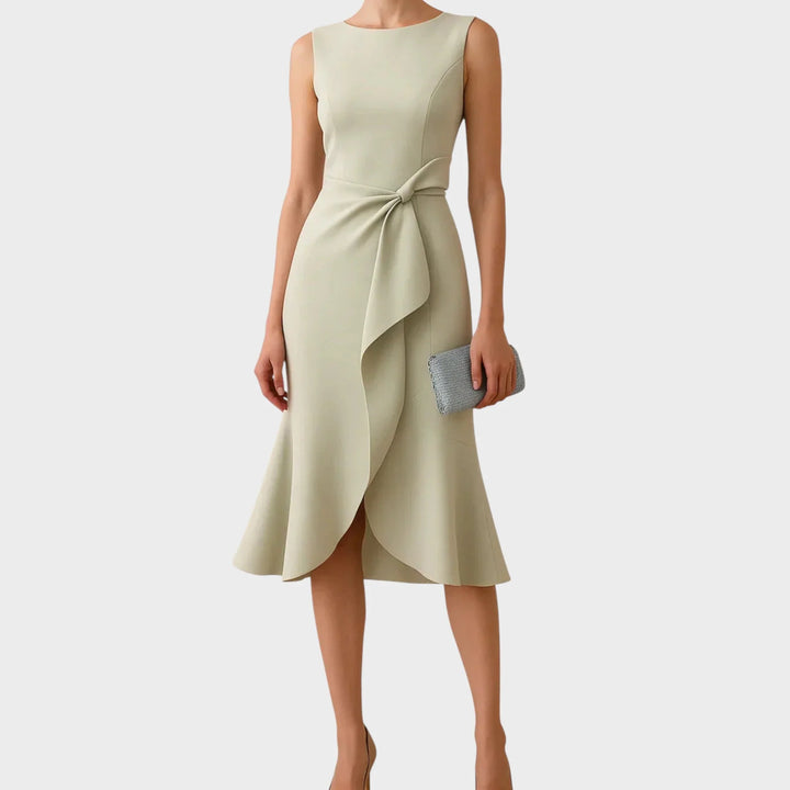 Antonia | Vestido De Noche Sofisticado Con Detalle De Lazo