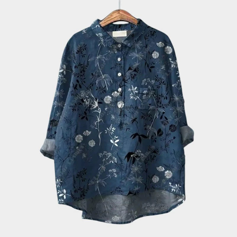 Mayla | Blusa Premium Com Detalhes De Renda