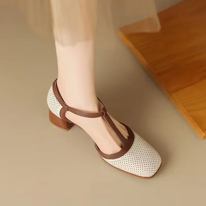 Catarina | Sapatos Ortopédicos De Salto Médio
