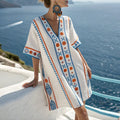 Vestido de playa elegante para fiestas de verano