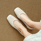 MARCELLE - ZAPATOS PLANOS DE CUERO