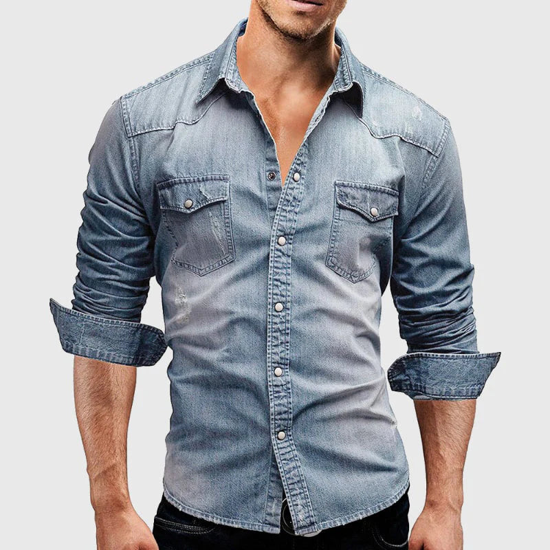 Camisa - Frente con Botones Estructurado