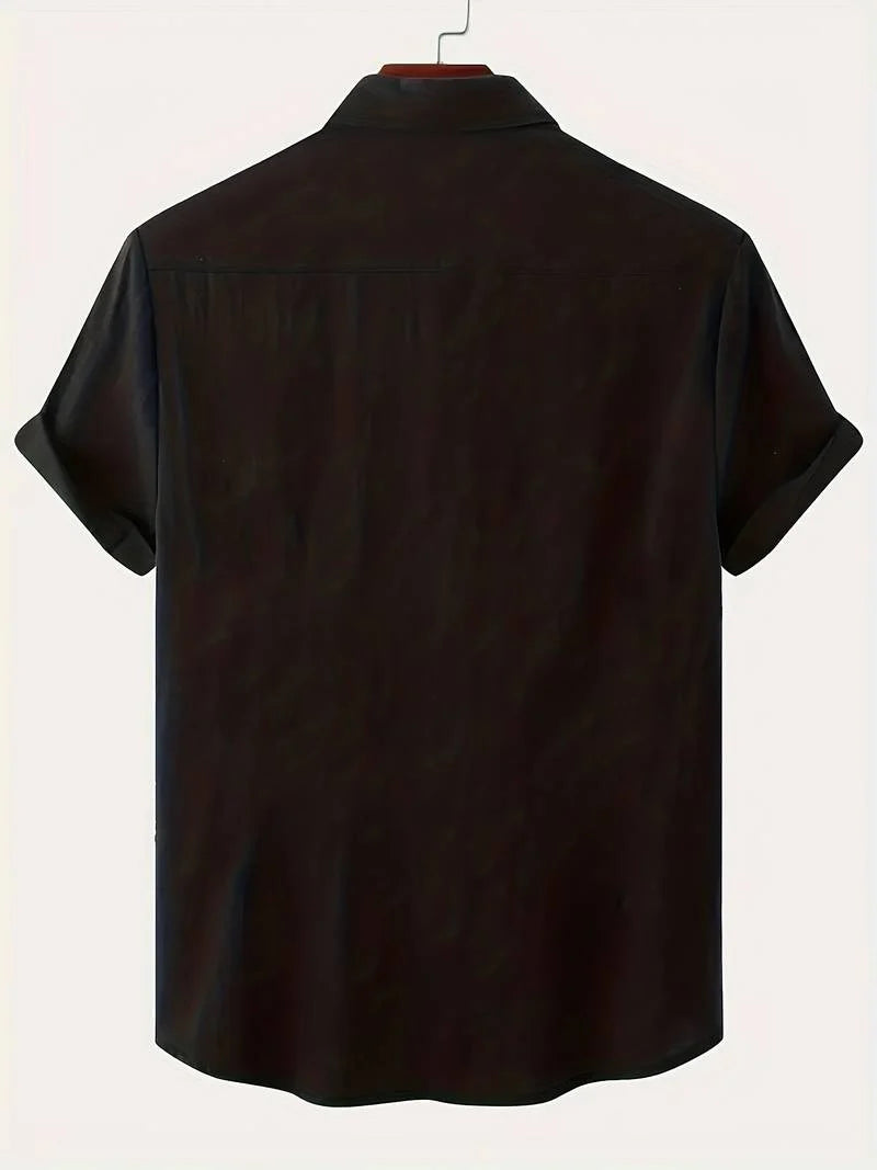 Camisa - Mezcla Ligera Manga Corta