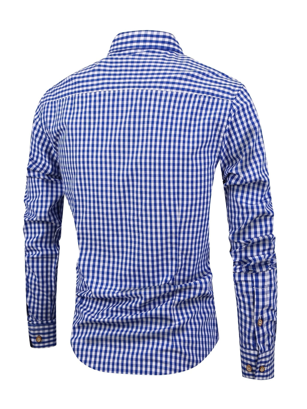 Camisa de cuadros - mezcla suave para hombre