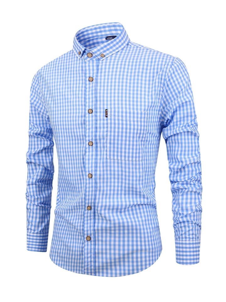 Camisa Xadrez - Mistura Suave Para Homem