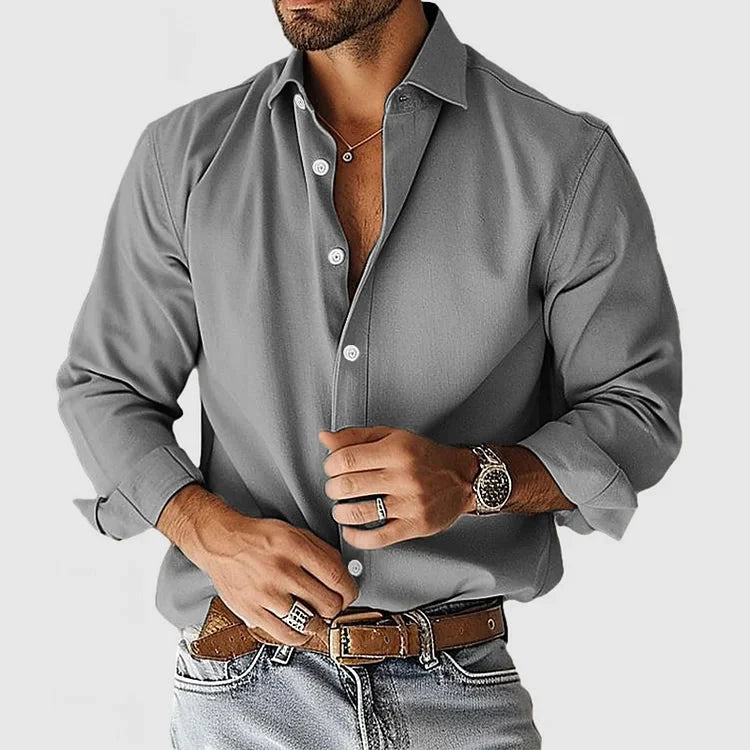 Camisa - Corte Descontraído Mistura Suave